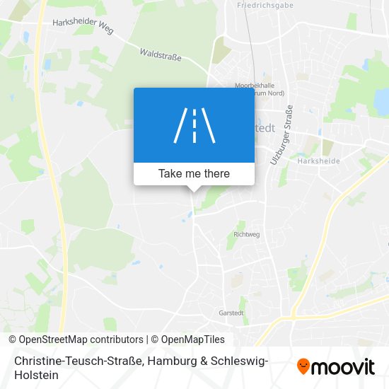 Christine-Teusch-Straße map