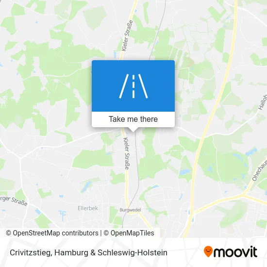 Карта Crivitzstieg