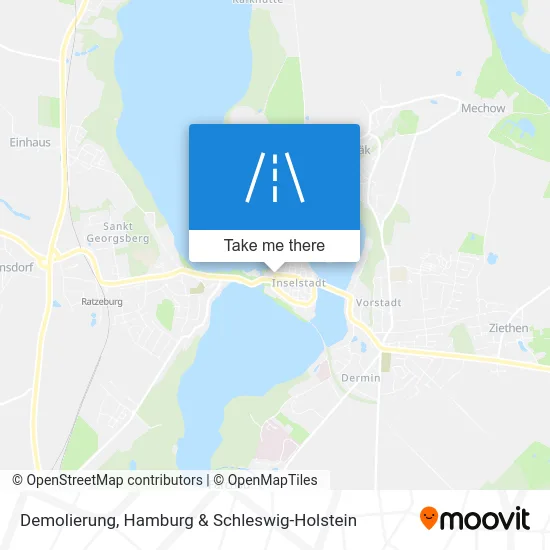 Карта Demolierung