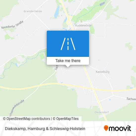 Карта Diekskamp