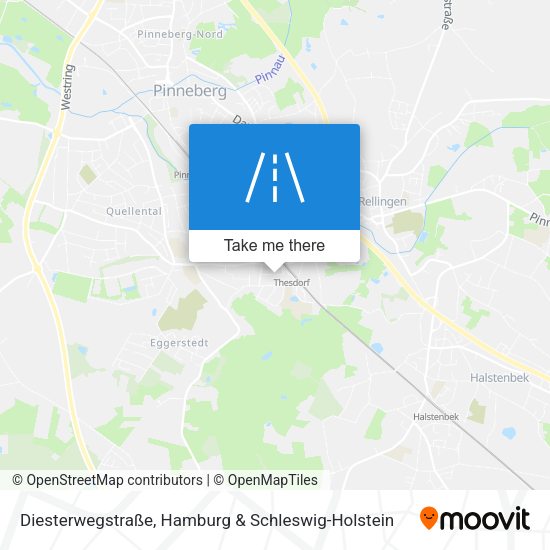 Diesterwegstraße map