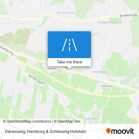 Dänenweg map