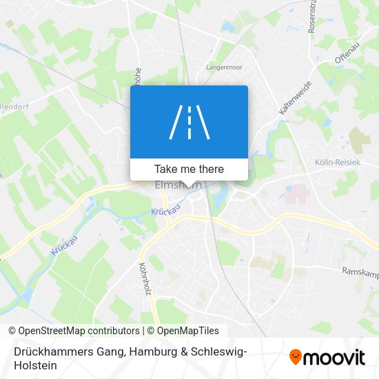 Drückhammers Gang map