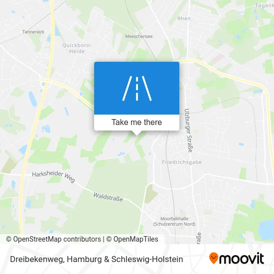 Карта Dreibekenweg