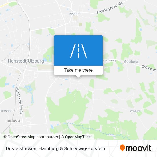 Düstelstücken map