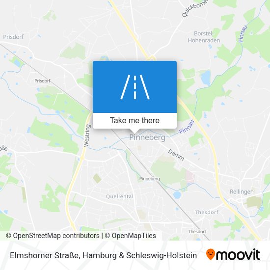 Elmshorner Straße map