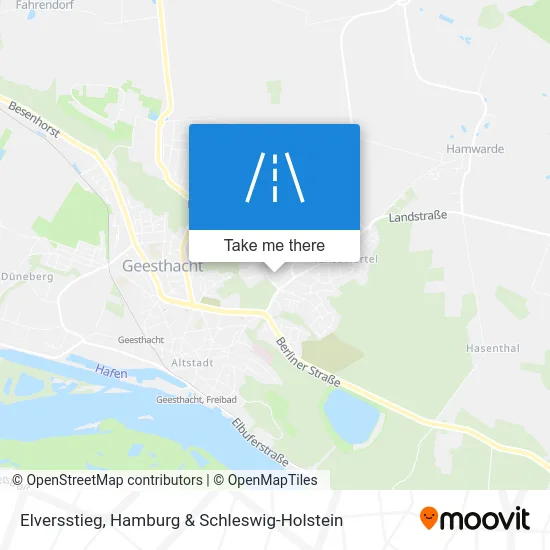 Карта Elversstieg