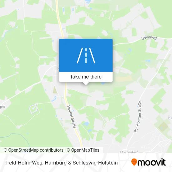 Карта Feld-Holm-Weg