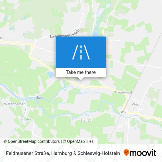 Feldhusener Straße map