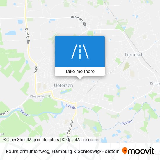 Fourniermühlenweg map