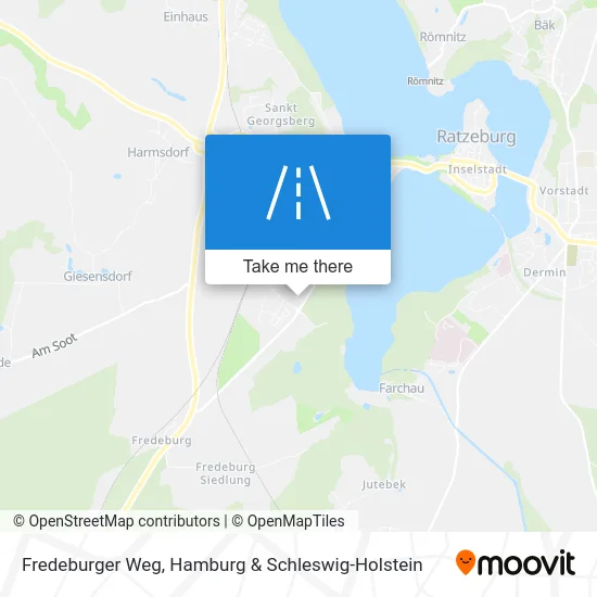 Карта Fredeburger Weg