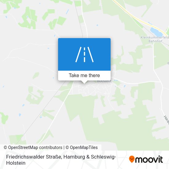 Friedrichswalder Straße map