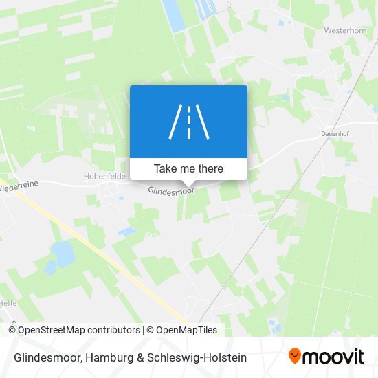 Glindesmoor map