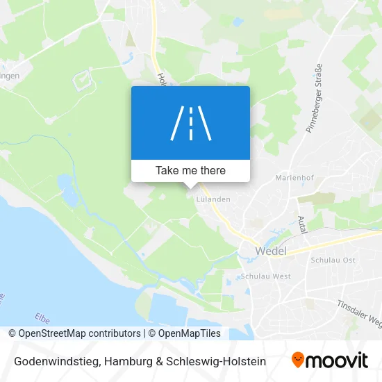 Карта Godenwindstieg