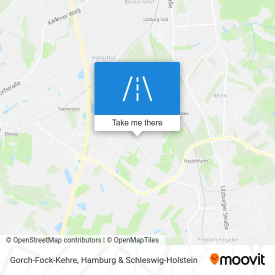 Карта Gorch-Fock-Kehre