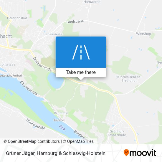 Grüner Jäger map