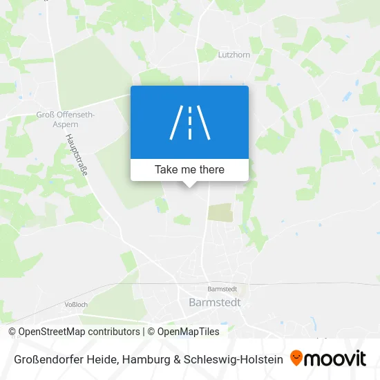 Карта Großendorfer Heide