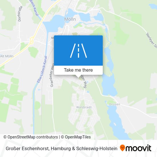 Großer Eschenhorst map