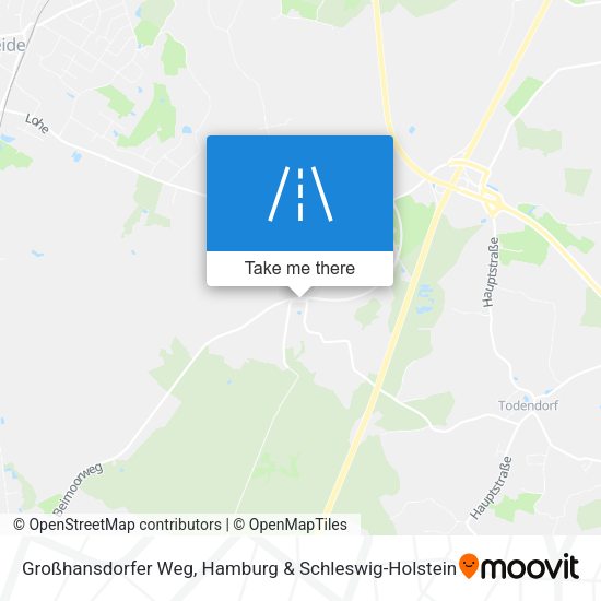 Großhansdorfer Weg map