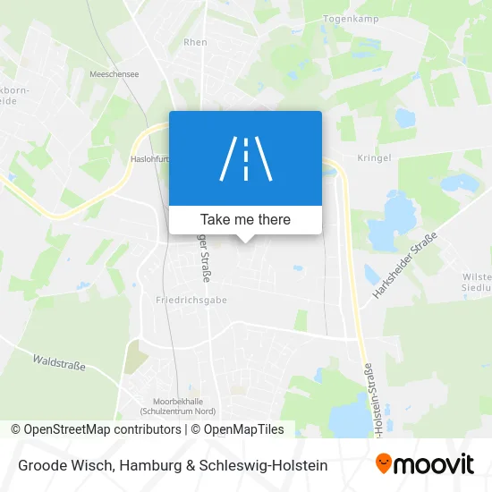 Карта Groode Wisch