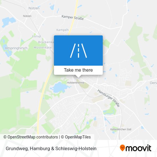 Grundweg map