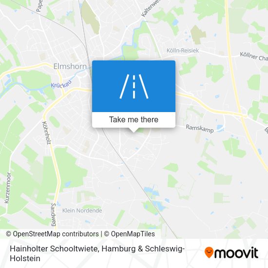 Hainholter Schooltwiete map