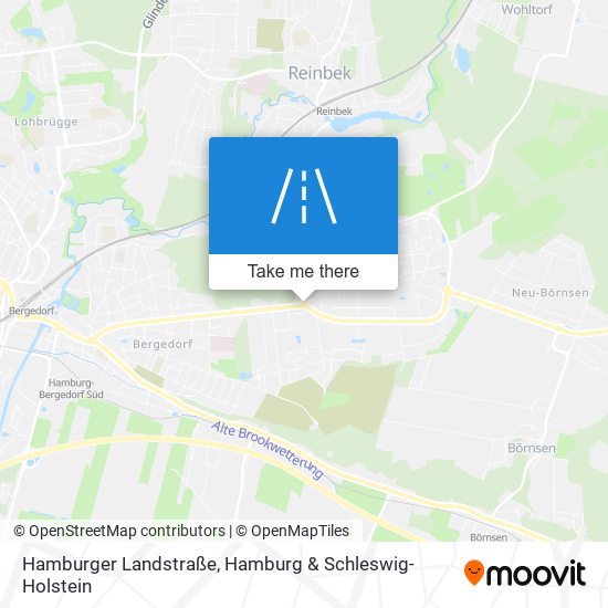 Hamburger Landstraße map