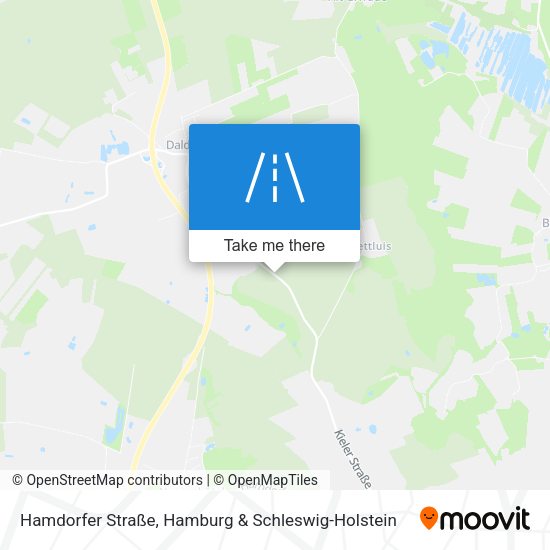 Hamdorfer Straße map