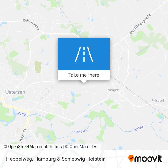 Hebbelweg map