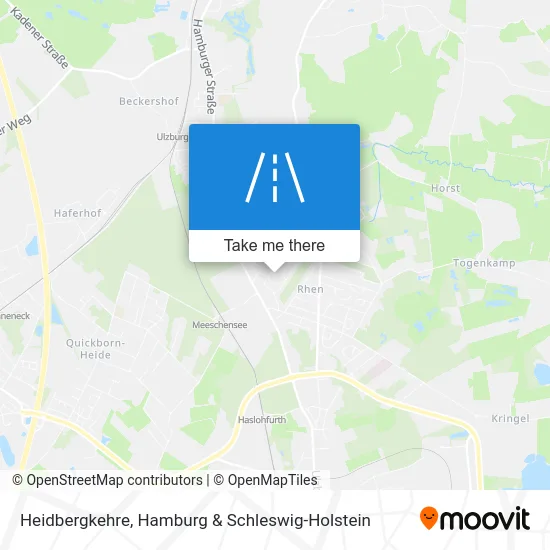 Карта Heidbergkehre