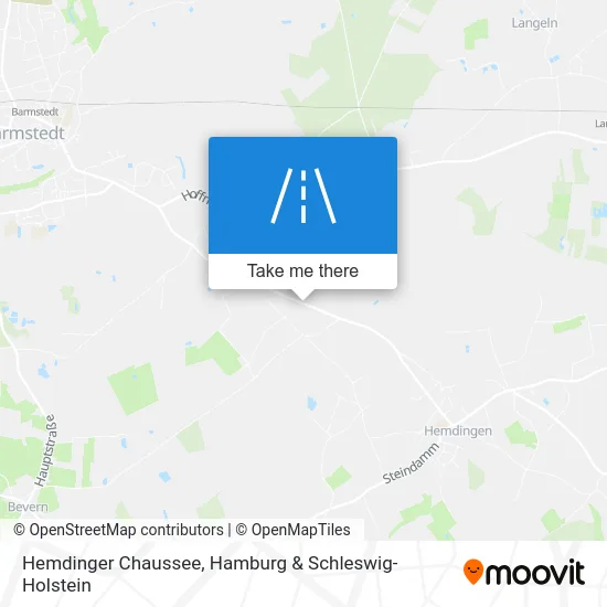 Hemdinger Chaussee map