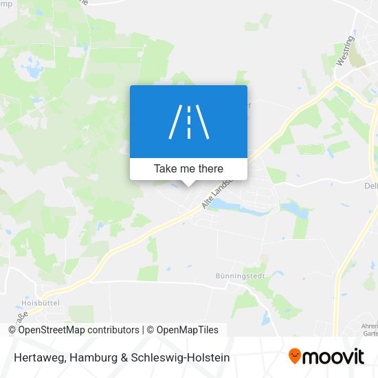 Hertaweg map