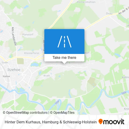 Карта Hinter Dem Kurhaus