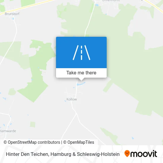 Карта Hinter Den Teichen