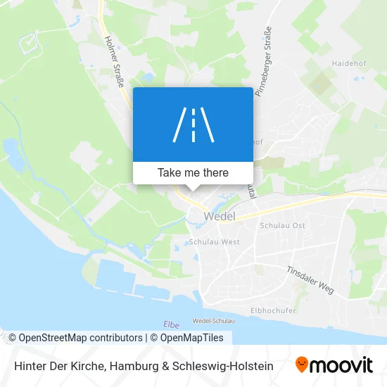 Карта Hinter Der Kirche