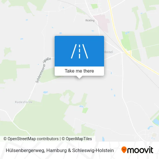 Карта Hülsenbergerweg