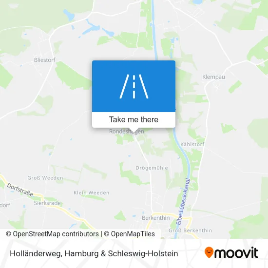 Карта Holländerweg