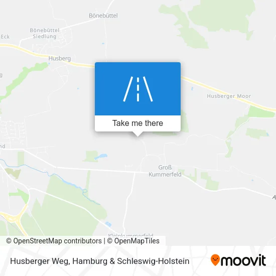 Карта Husberger Weg