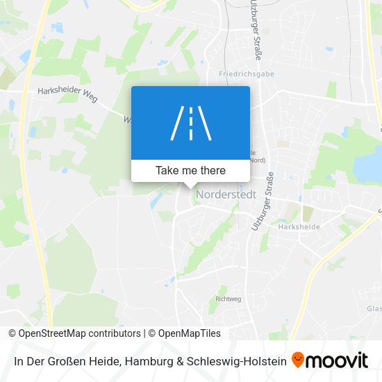 In Der Großen Heide map
