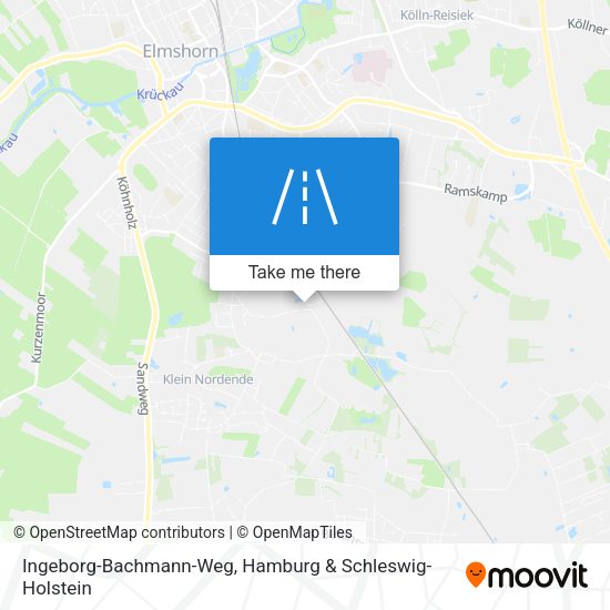 Ingeborg-Bachmann-Weg map