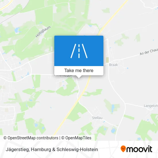 Jägerstieg map