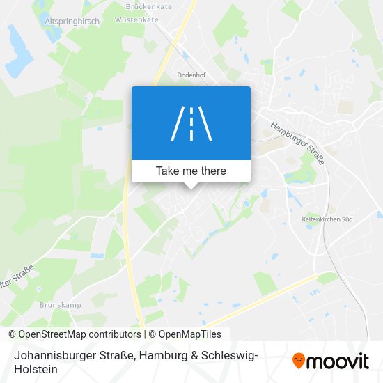 Johannisburger Straße map