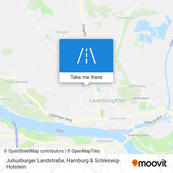 Juliusburger Landstraße map