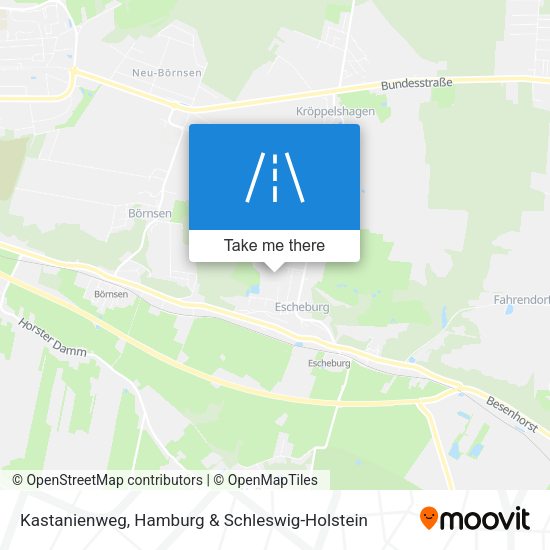 Kastanienweg map