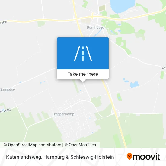 Карта Katenlandsweg