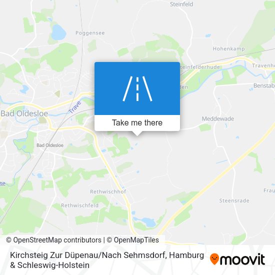 Kirchsteig Zur Düpenau / Nach Sehmsdorf map