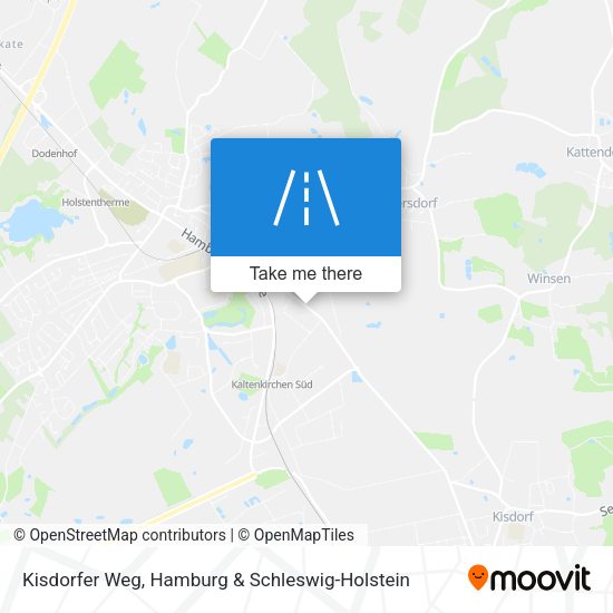 Kisdorfer Weg map