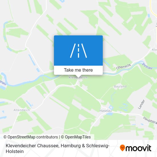 Klevendeicher Chaussee map