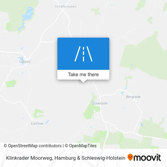 Карта Klinkrader Moorweg