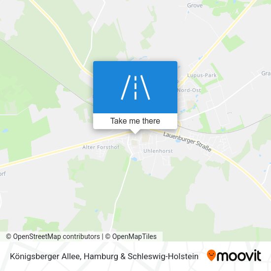 Königsberger Allee map